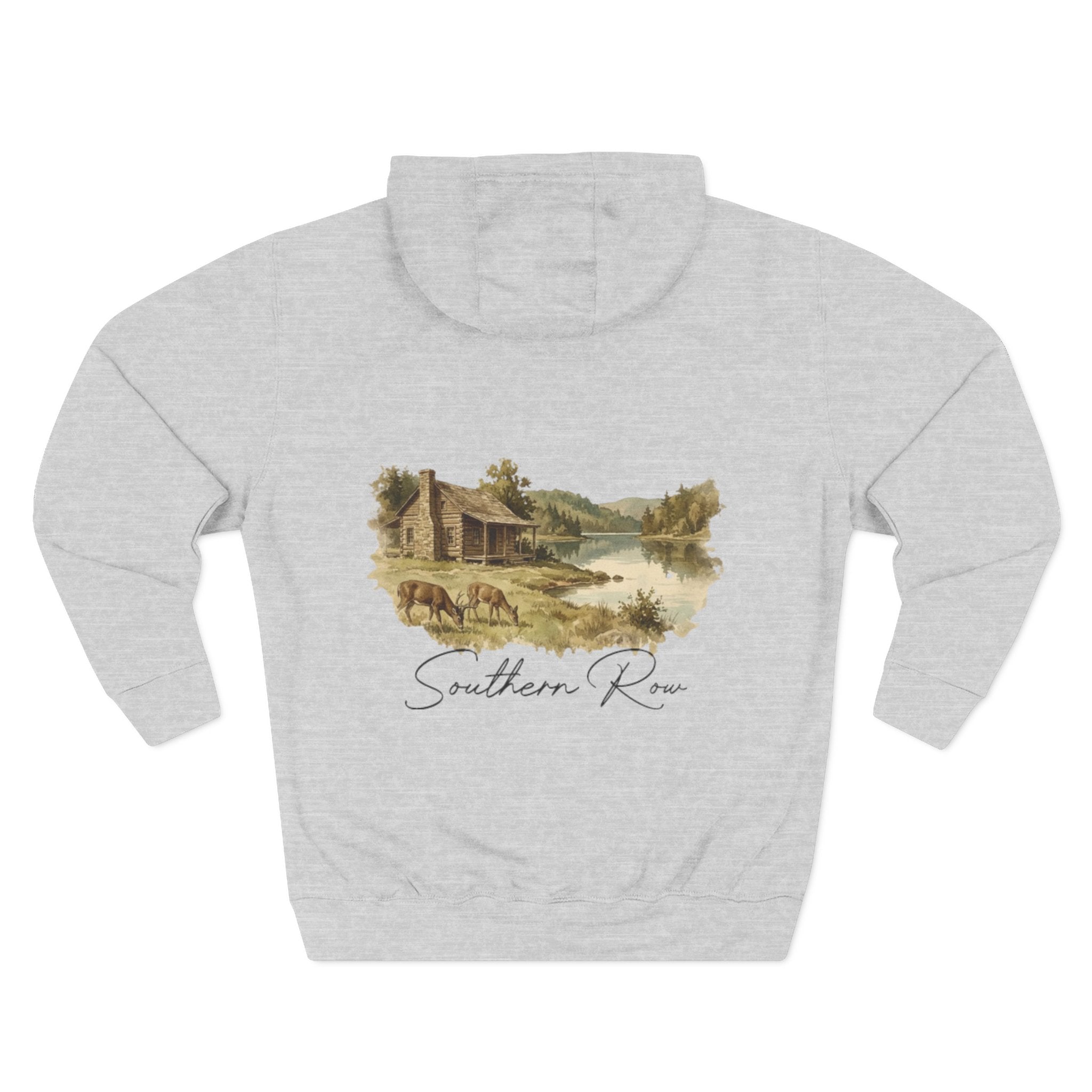 Southern River Scenic Hoodie — Vintage River Cottage Graphic