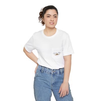 Black Labrador Pocket T-Shirt — 'Southern Row' Dog Portrait Tee